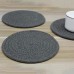 4 PCS Hot Pads Trivits for Table Pure Cotton Thread Weave Round Hot Pot Holders for Cooking Diameter 7.1Inches