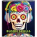 FUN LAVIE Halloween Coloring Book for Adults: Spooky Sugar Skulls and Flowers Patterns for Mindfulness Stress Relief and Adult Relaxation Perfect for Halloween Fun