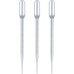 100PCS Plastic Pipettes Droppers 3ml Disposable Pipettes for Essential Oils Eye Dropper-