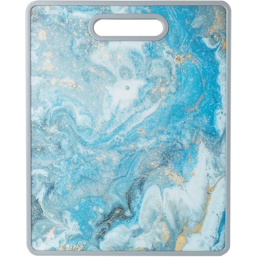 Cutting Board For Kitchen Starry sky pattern chopping board BPA Free Decorative Gift 14 x 11.8 Inches Style A