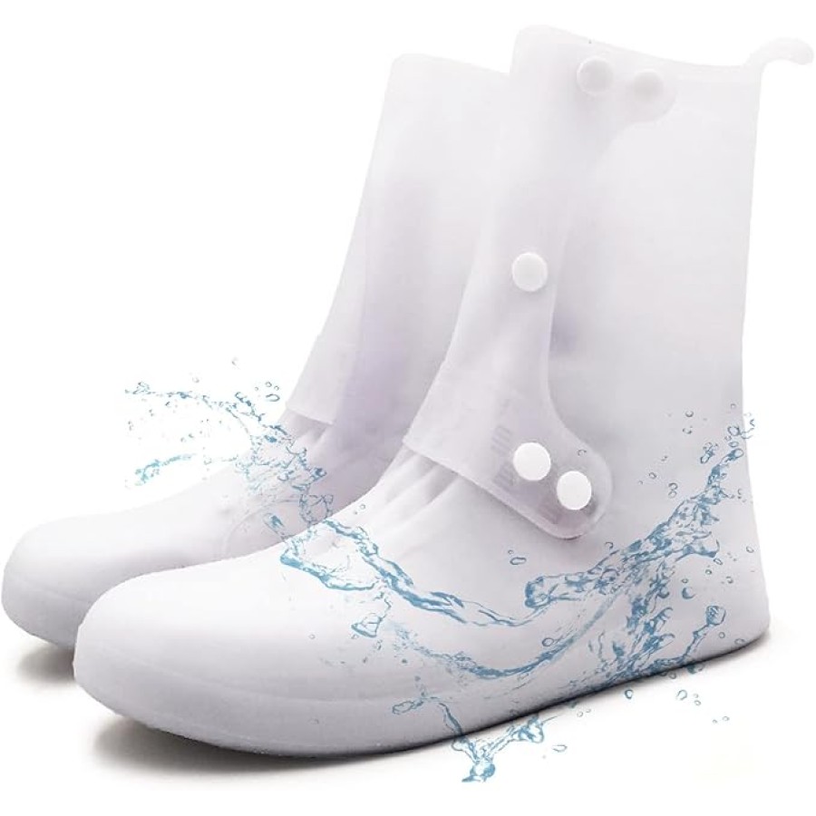 Rain Shoe Covers Non-slip Reusable Waterproof Washable Ankle high top Boots for Women Men