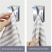 3 Pack Towel Hook for Bathroom Wall Mounted Self-Adhesive Stainless Steel Hook Bathroom Kitchen Accessories